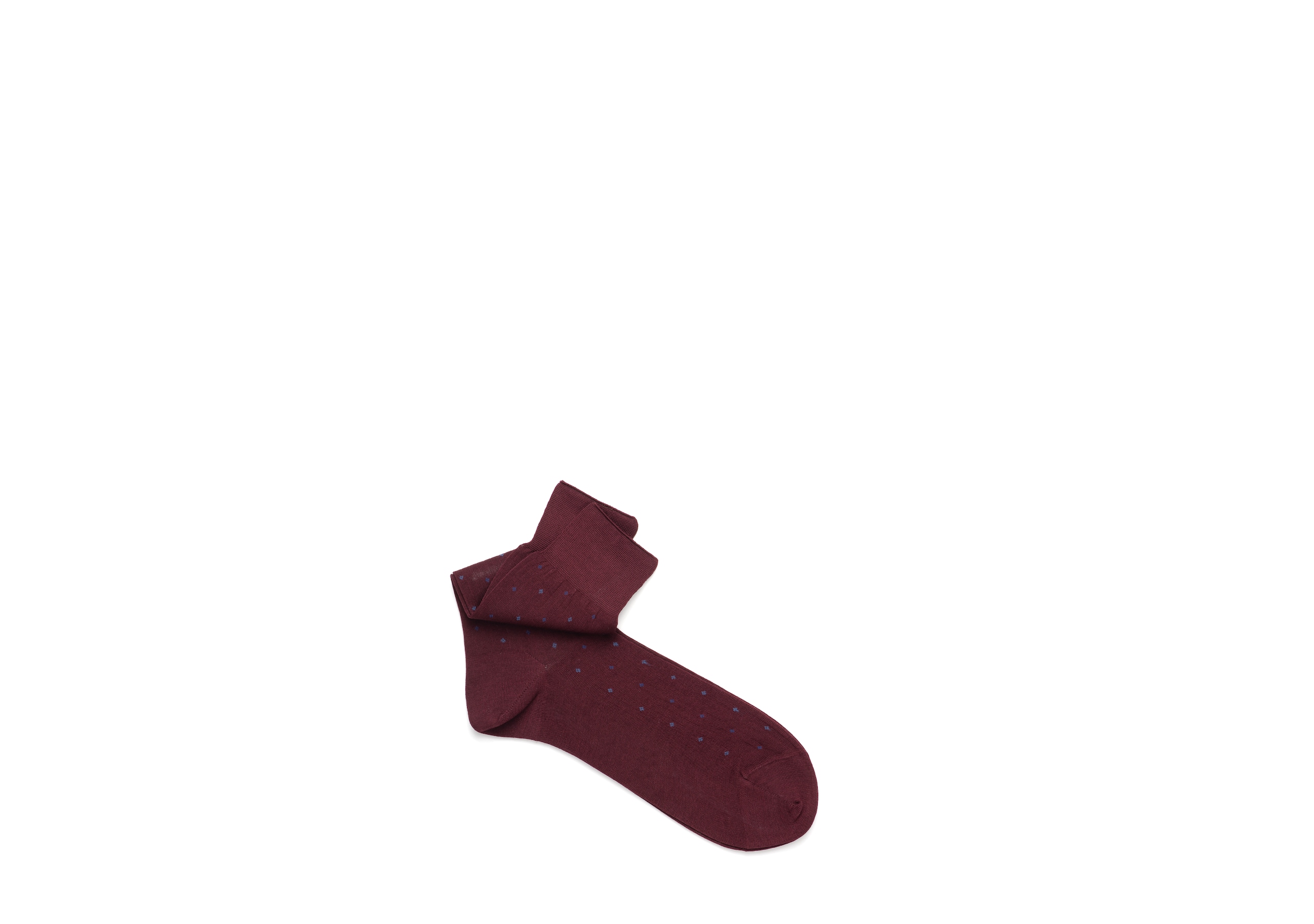 Contrast diamond socks Church's Courtes en coton à pois Rouge