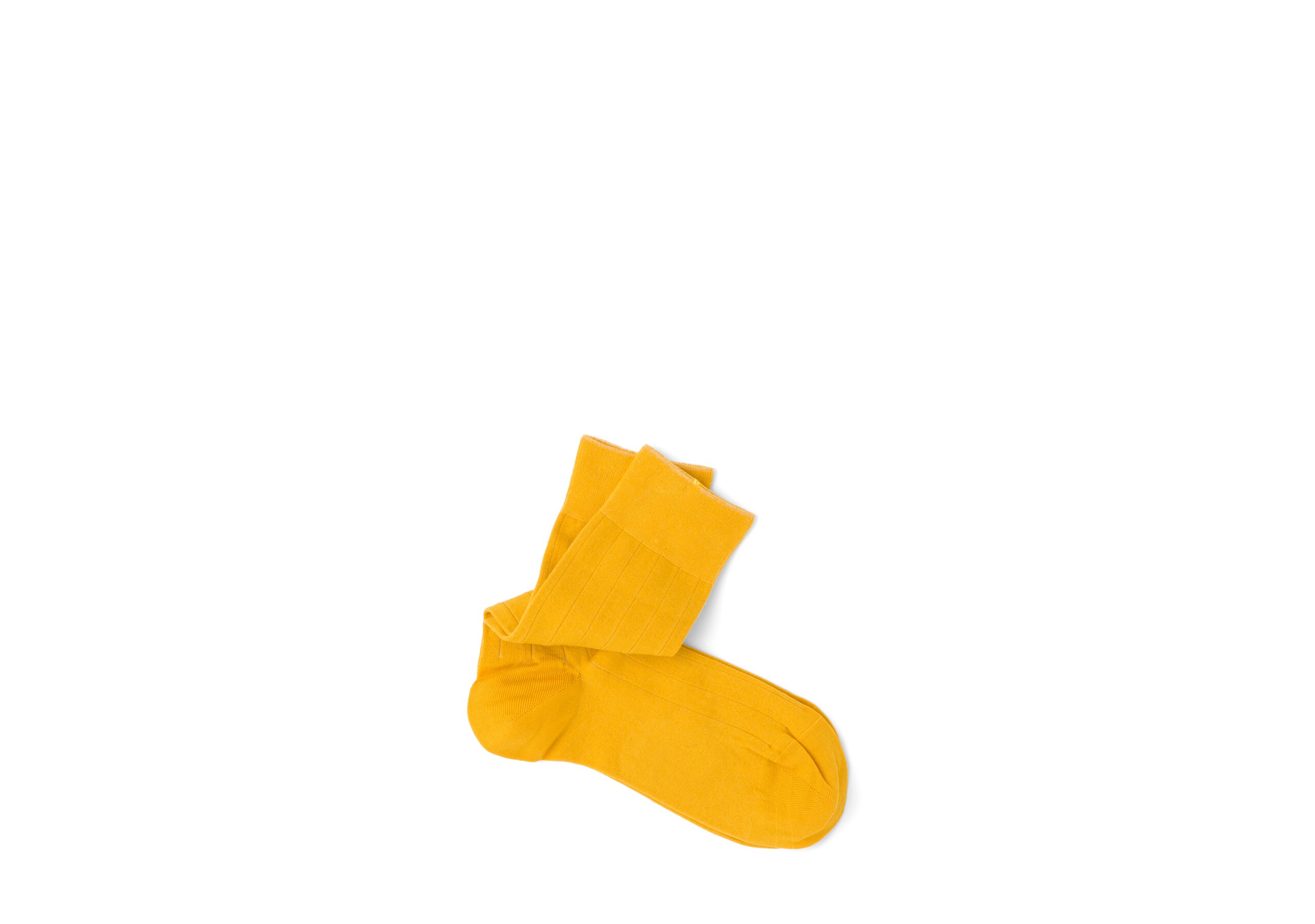Plain cotton Church's Cotton Ribbed Short Yellow