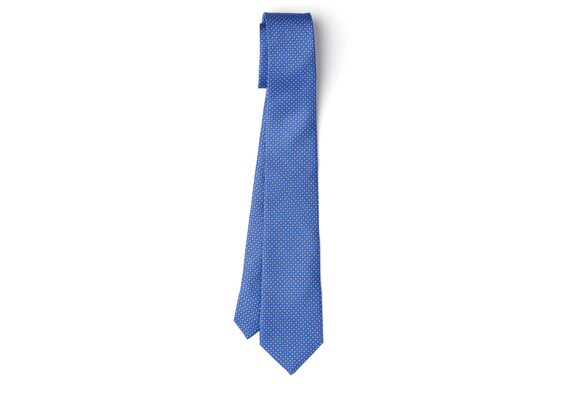 Church's Rhombus print tie Printed Silk Twill Navy
