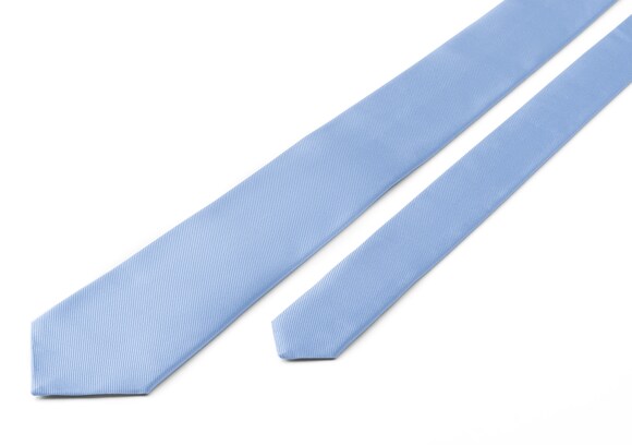 Church's Oxford tie Jacquard di seta Azzurro