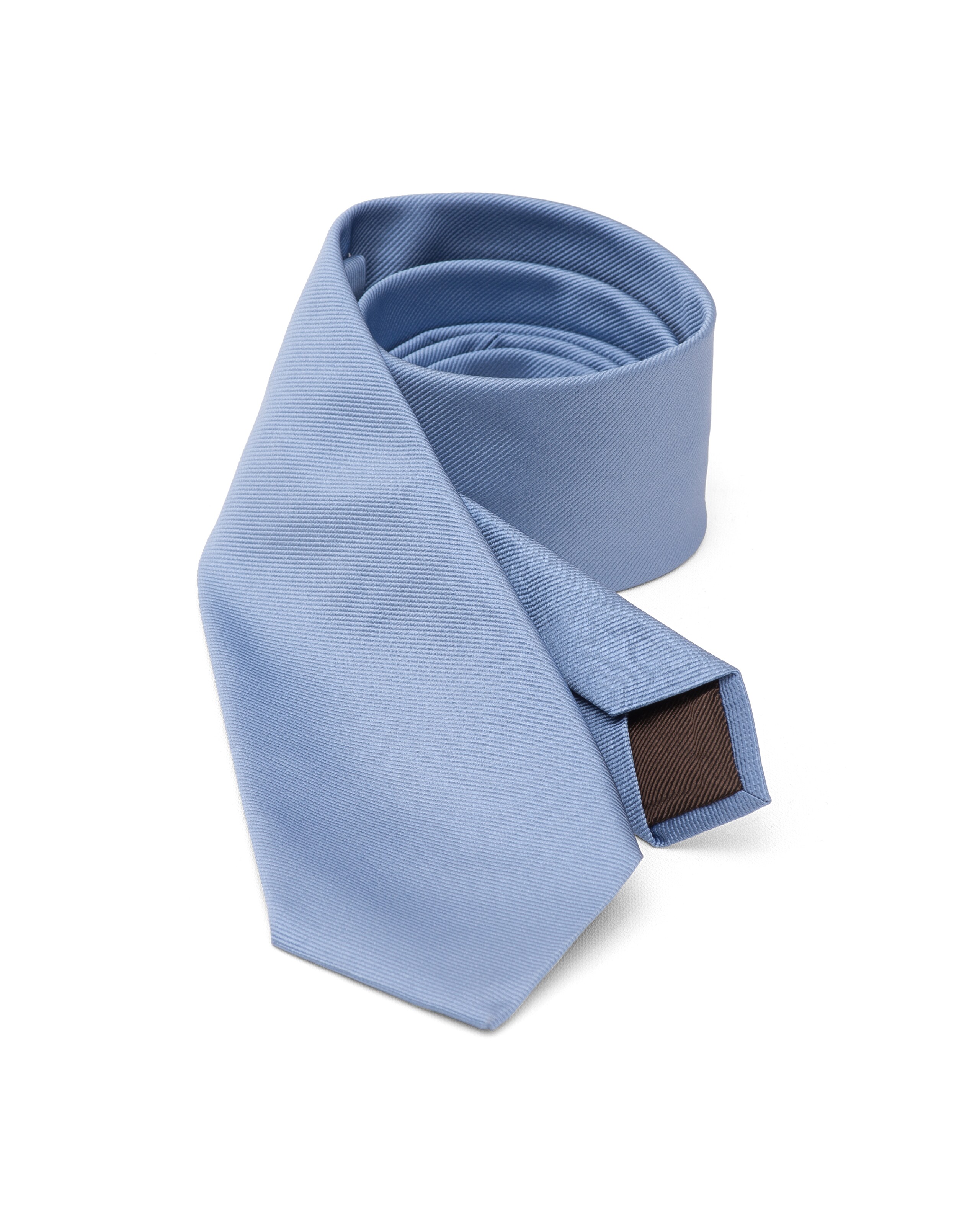 Oxford tie Church's Jacquard de soie Bleu clair