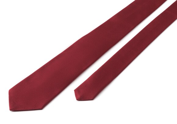 Church's Oxford tie Silk Jacquard Burgundy