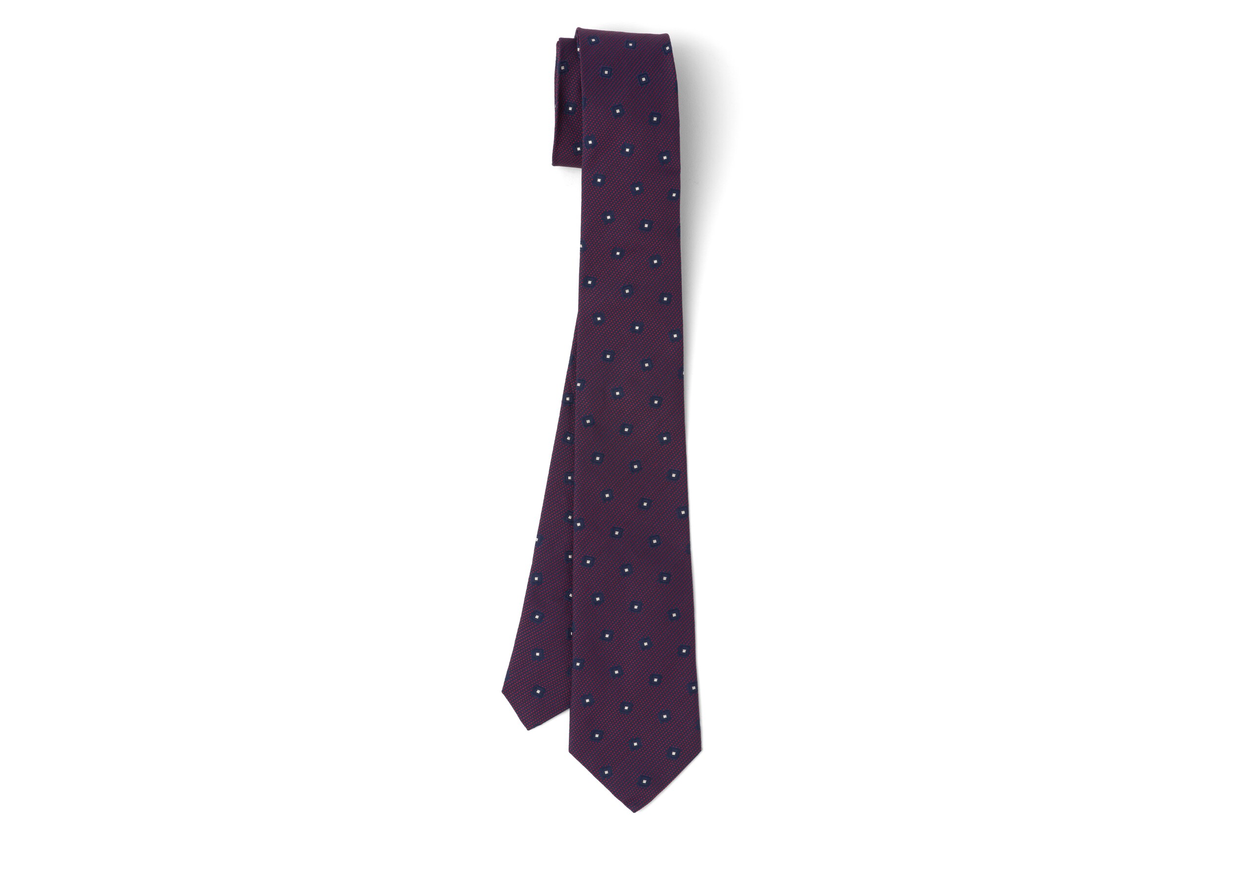 Diamond motif tie Church's Diamond Motif Tie Red