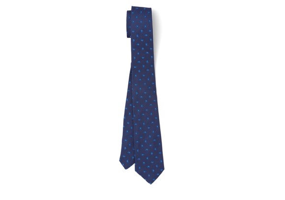 Church's Paisley Paisley Tie Navy