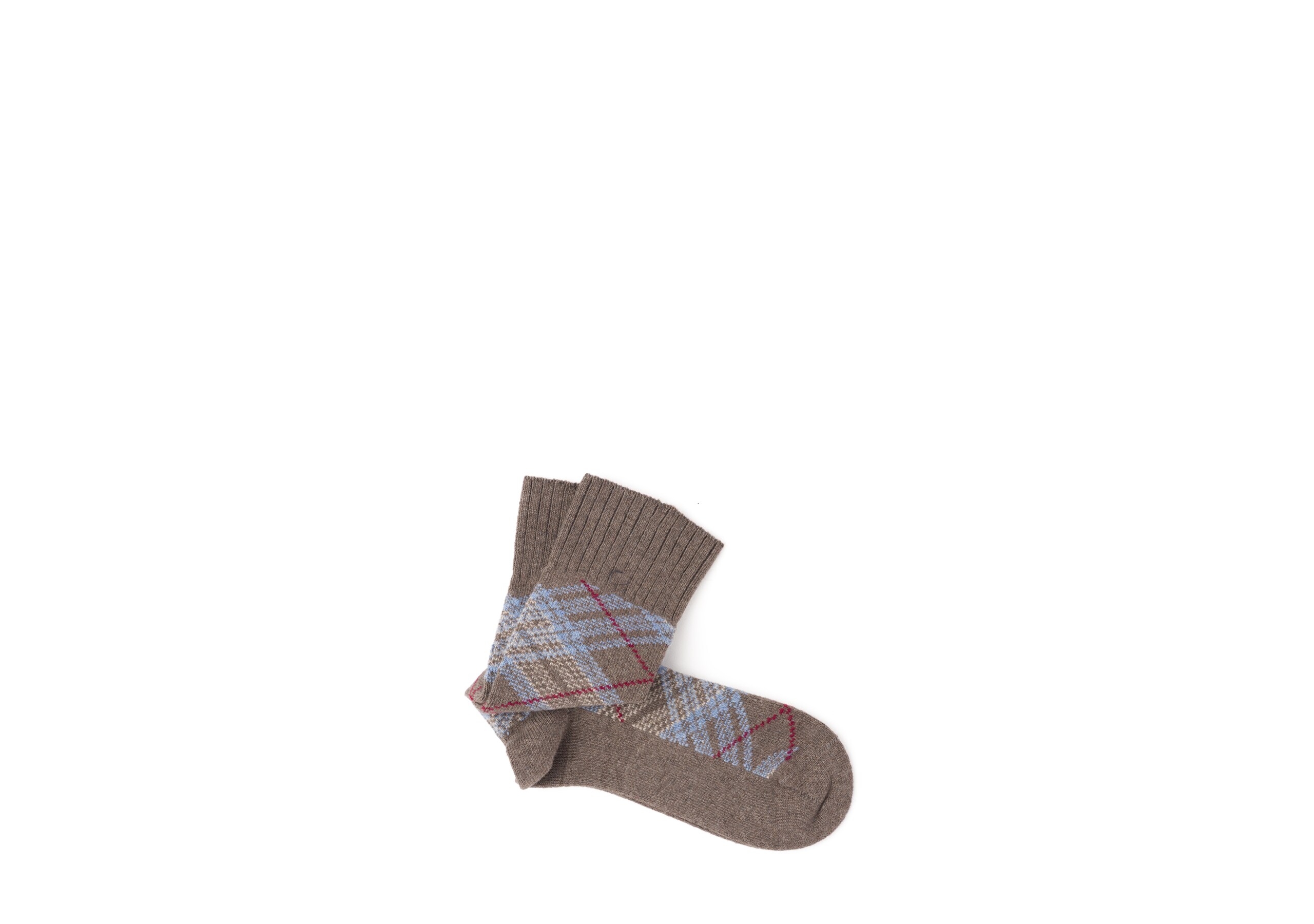Argyle Church's Chaussettes en cachemire Gris