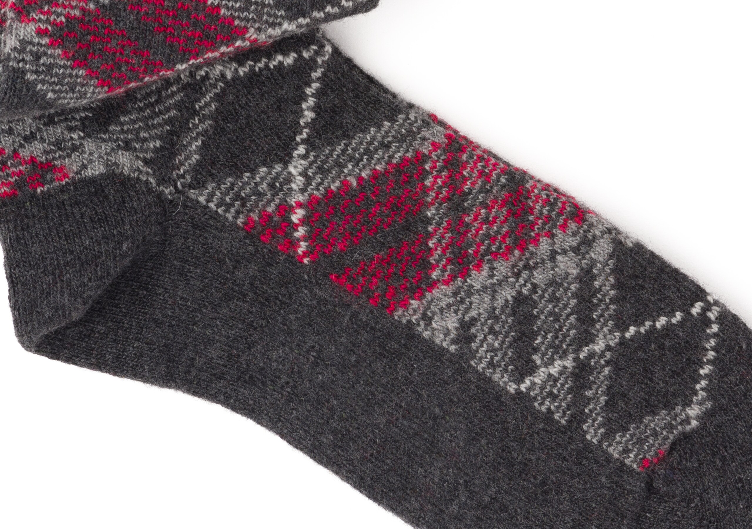 Argyle Church's Chaussettes en cachemire Gris