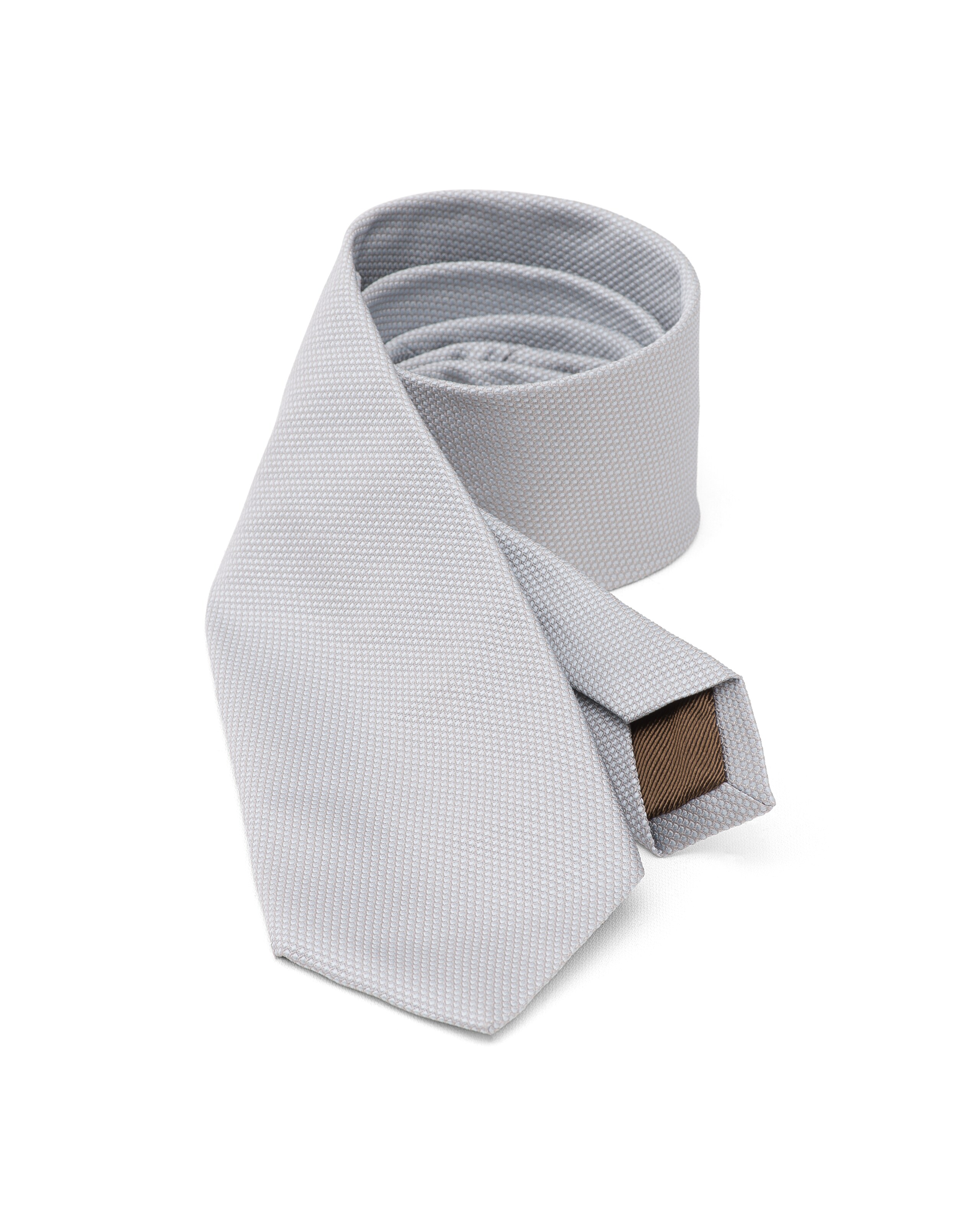 Tie stripe Church's プリント入り シルクツイル ネイビー