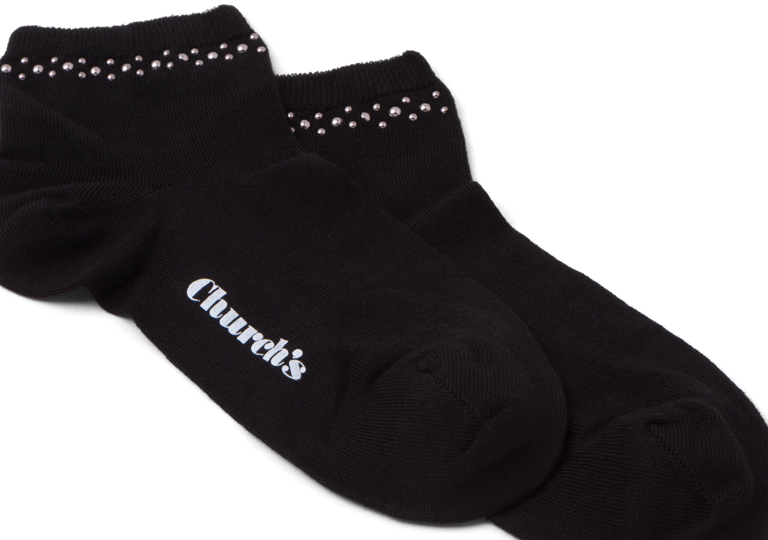 Studs socks Church's Socks with Stud Detailing Black