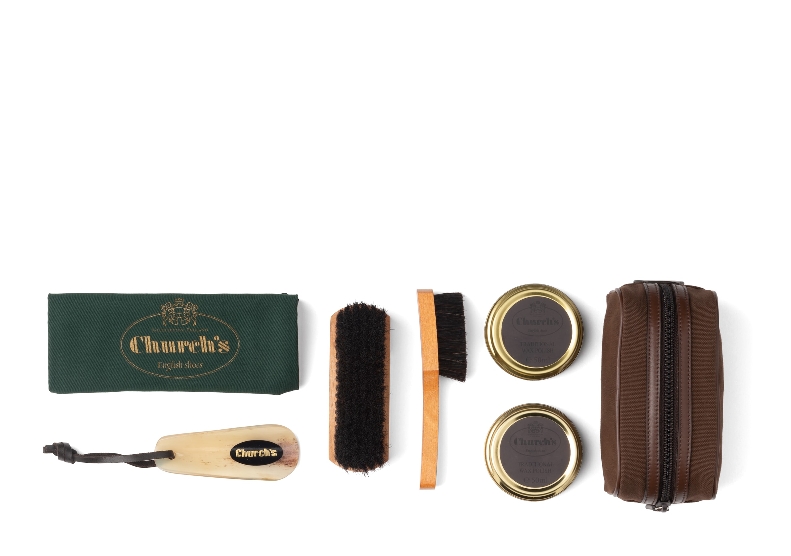 Travel shoe care kit Leather Essential 