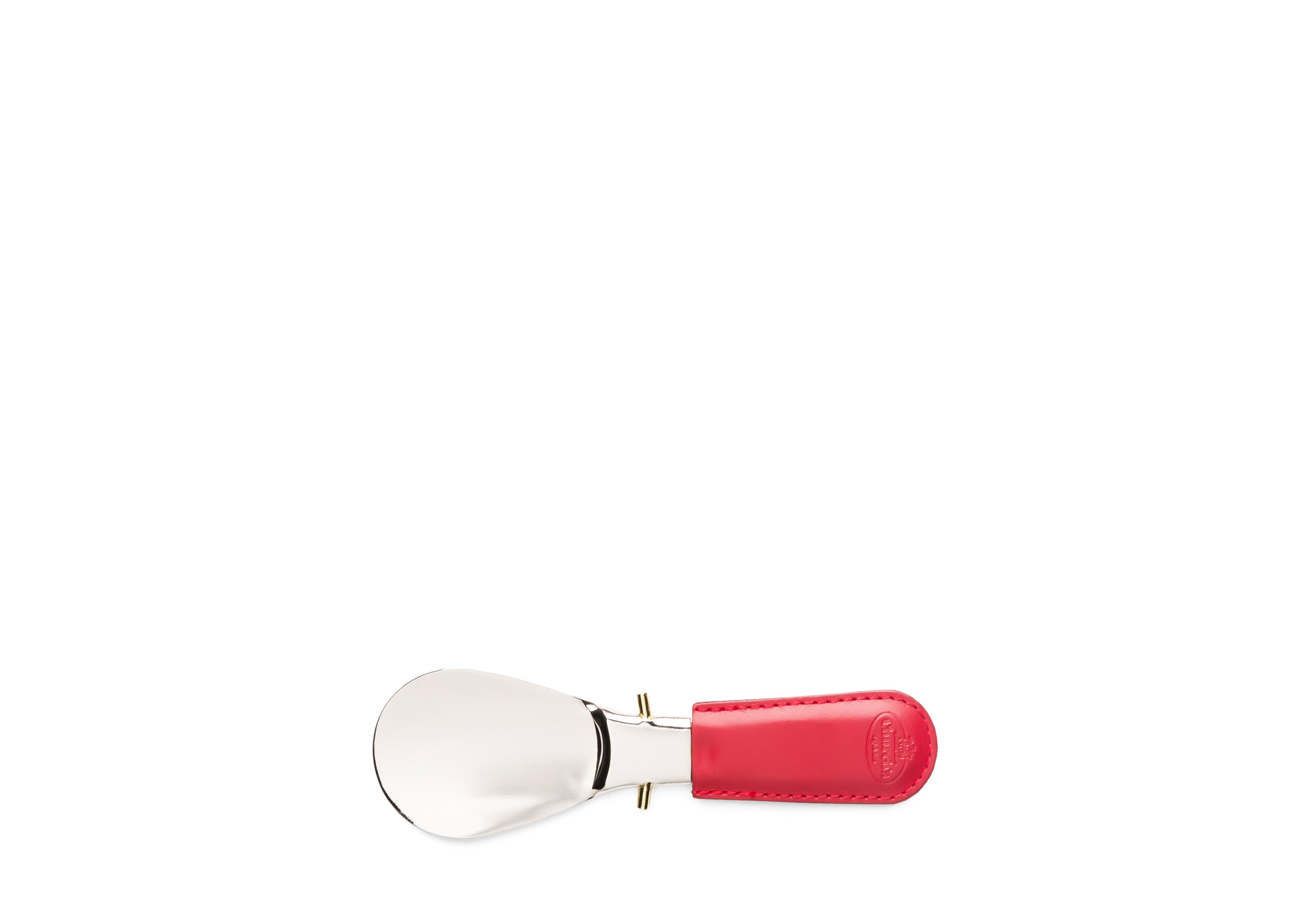 Travel shoe horn Church's Folding Shoe Horn with Pouch Red