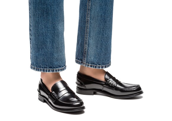 Church's  Polished Fumè Loafer Black