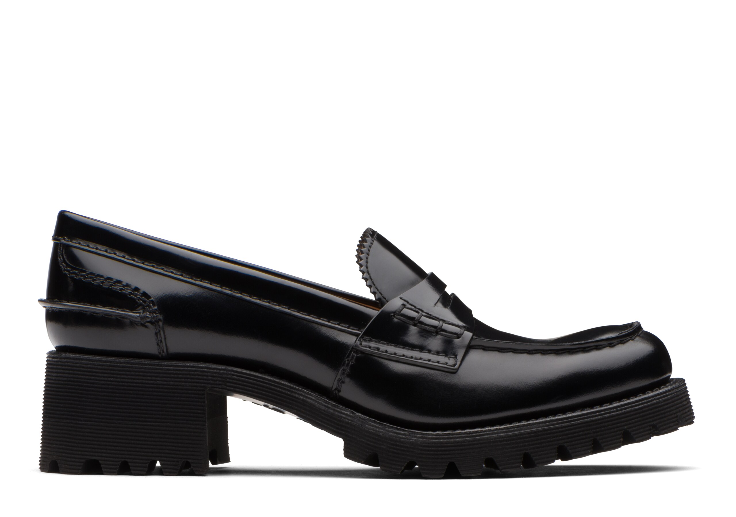 Pembrey 40t Mocassino Fumé Lucido Nero | Church's