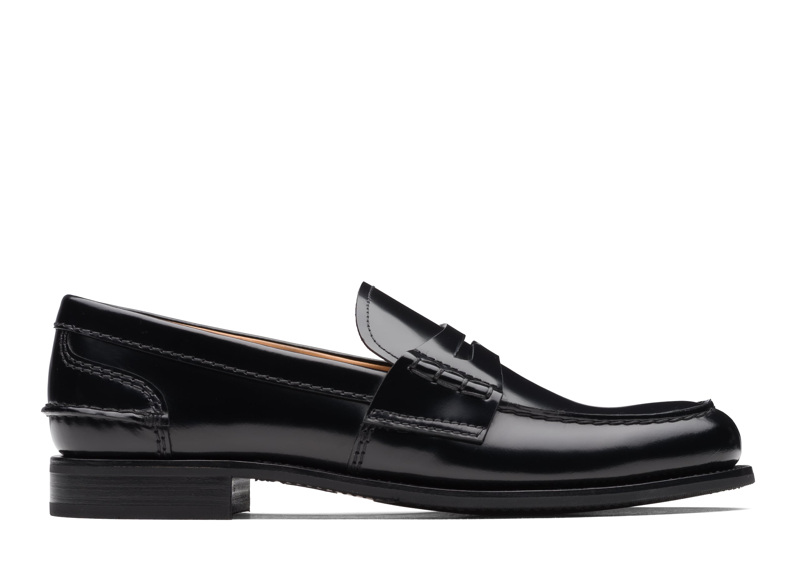 Women's Polished Fumè Loafer Black | Church's