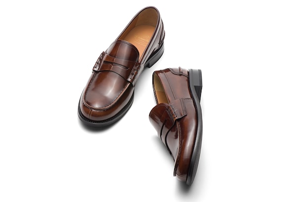 Church's Pembrey w5 Polished Fumè Loafer Tabac