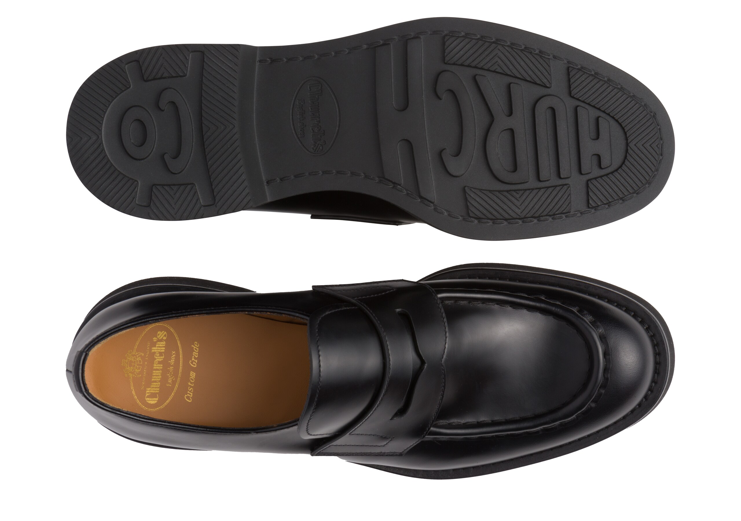Lynton l Church's Rois Calf Leather Loafer Black