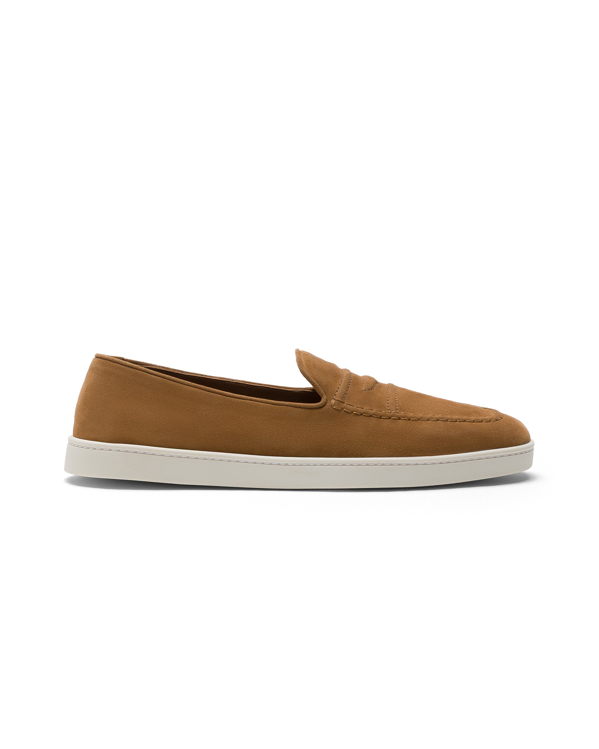 Church Suede Loafer, Woman, Walnut, Size 38,5