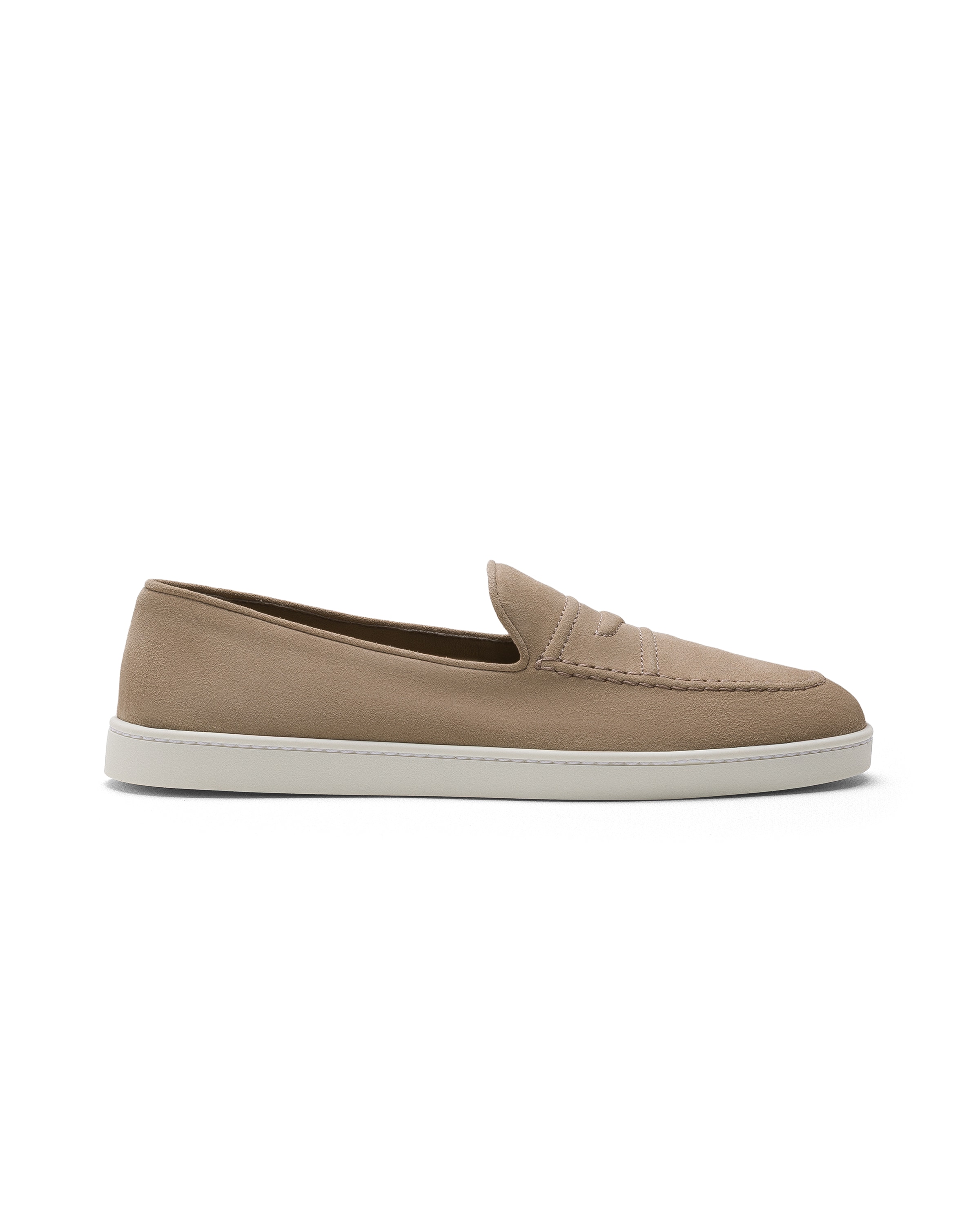 Church Suede Loafer, Woman, Stone, Size 40