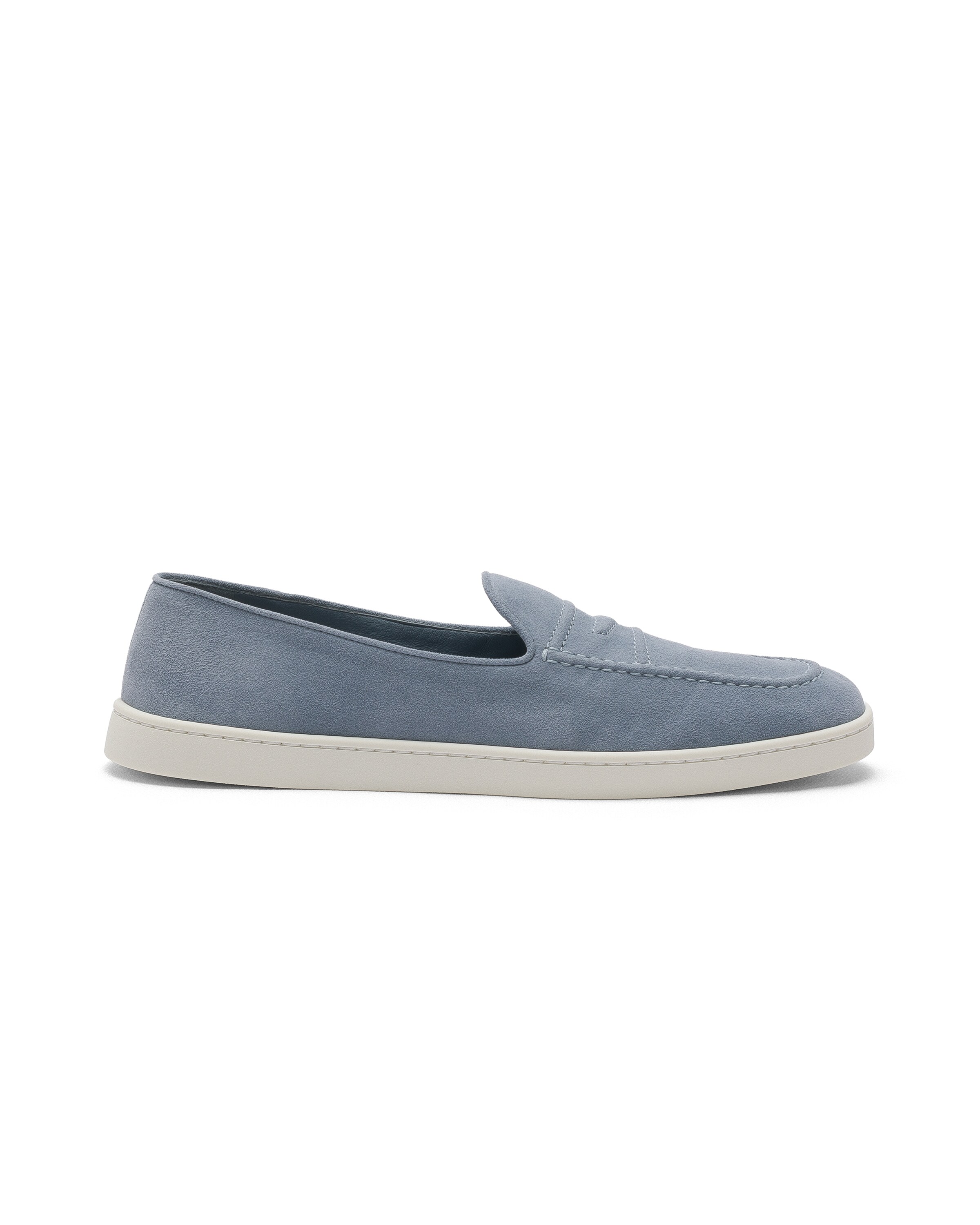 Church Suede Loafer, Woman, Sky Blue, Size 37,5