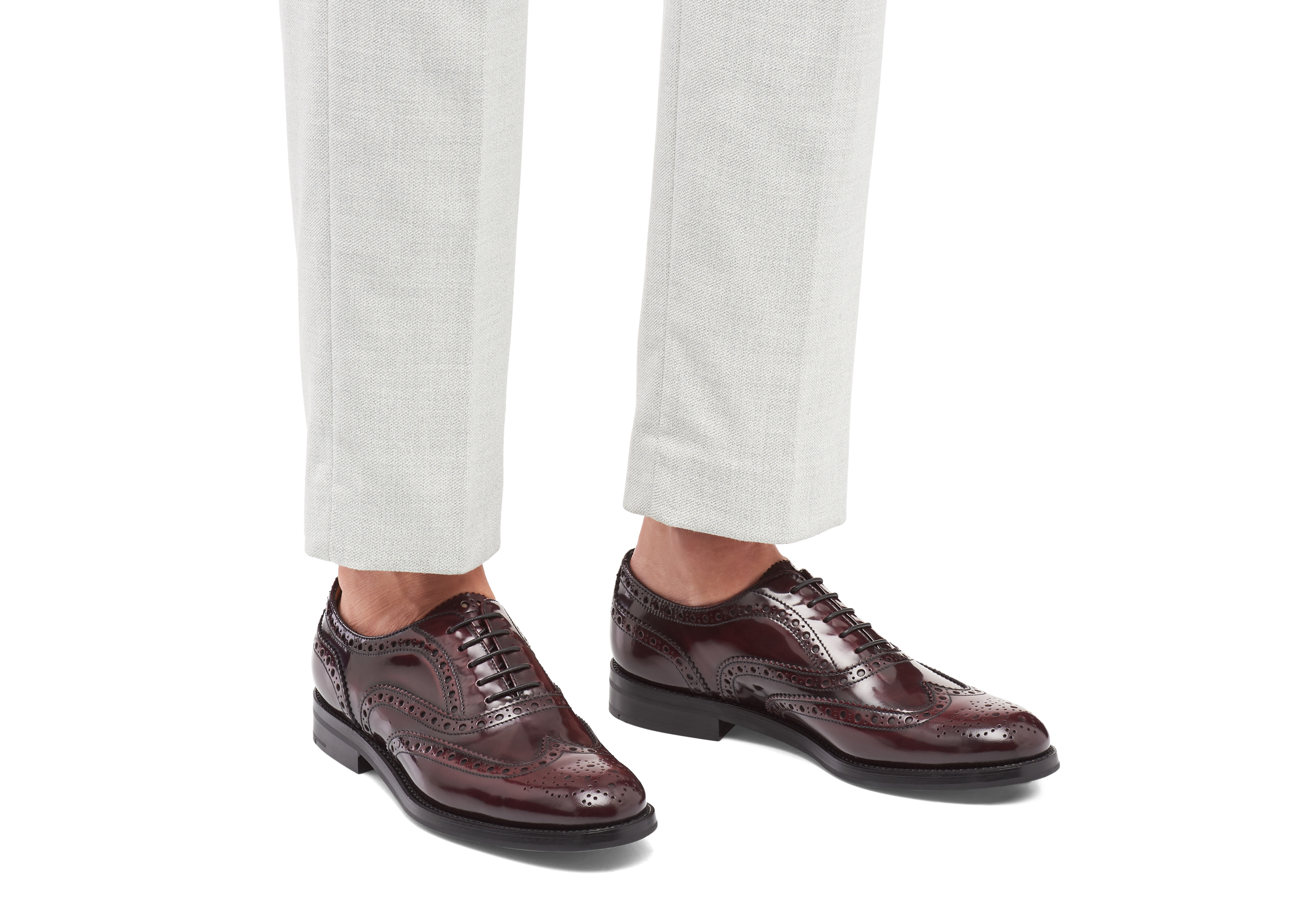 Oxford Brogue Burgundy 