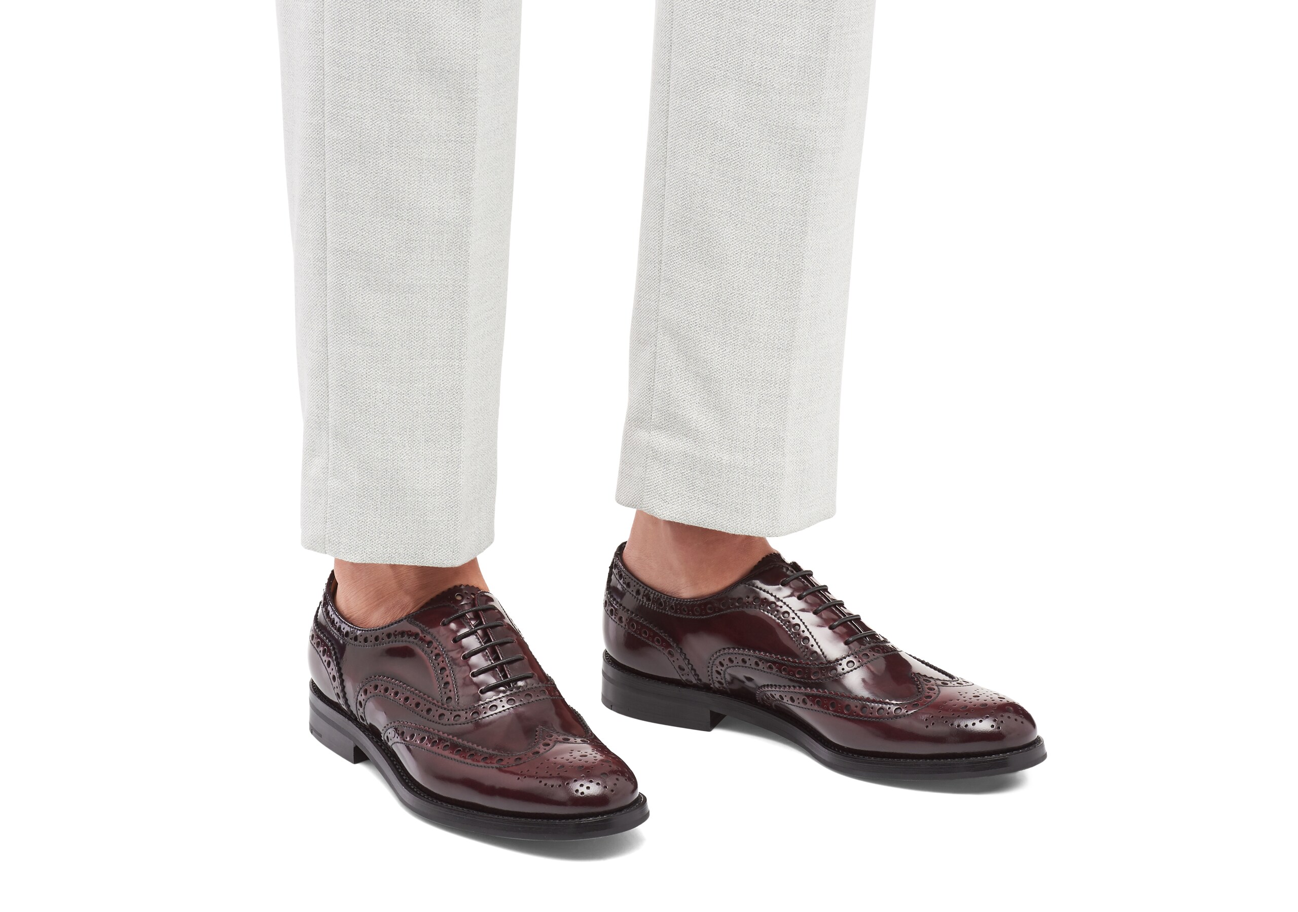 Oxford Brogue Burgundy 