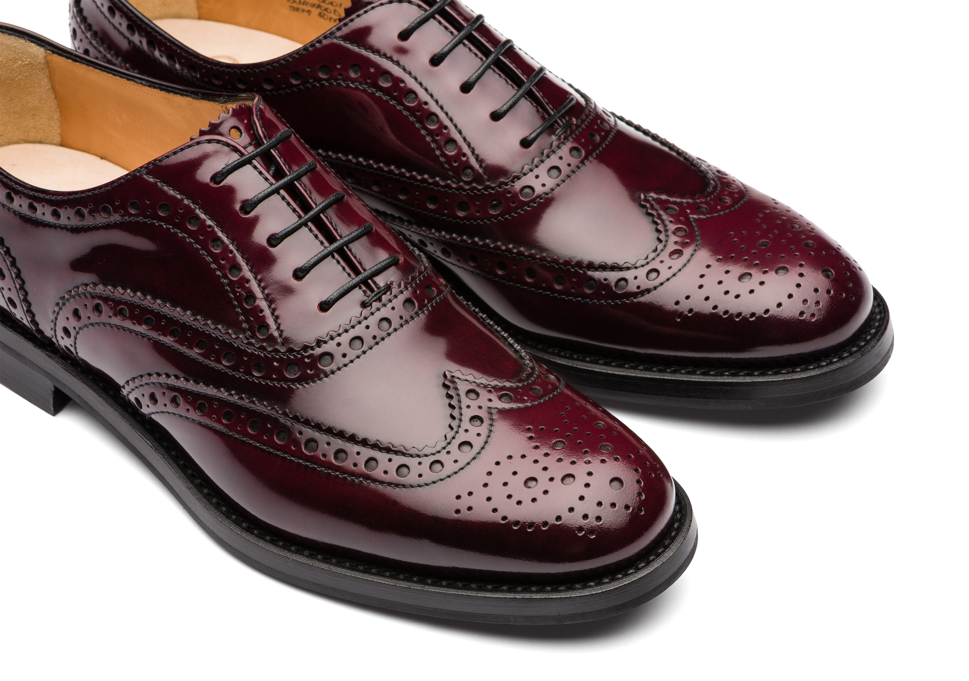 Oxford Brogue Burgundy 