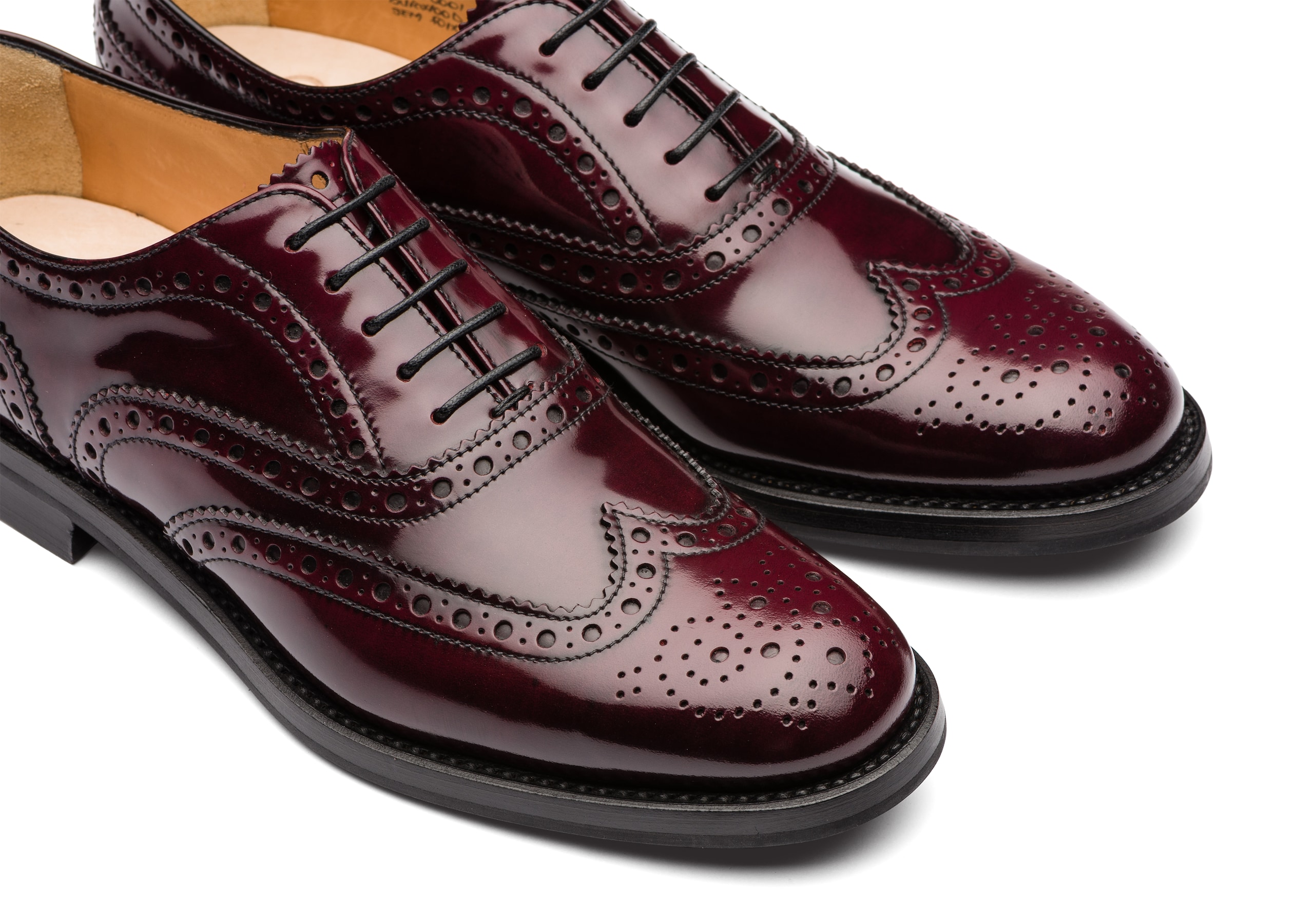 Oxford Brogue Burgundy 