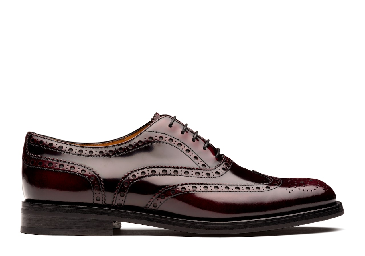Oxford Brogue Burgundy 