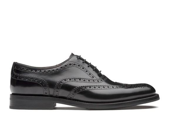 Church's Burwood wg ポリッシュドバインダー オックスフォードブローグ ブラック