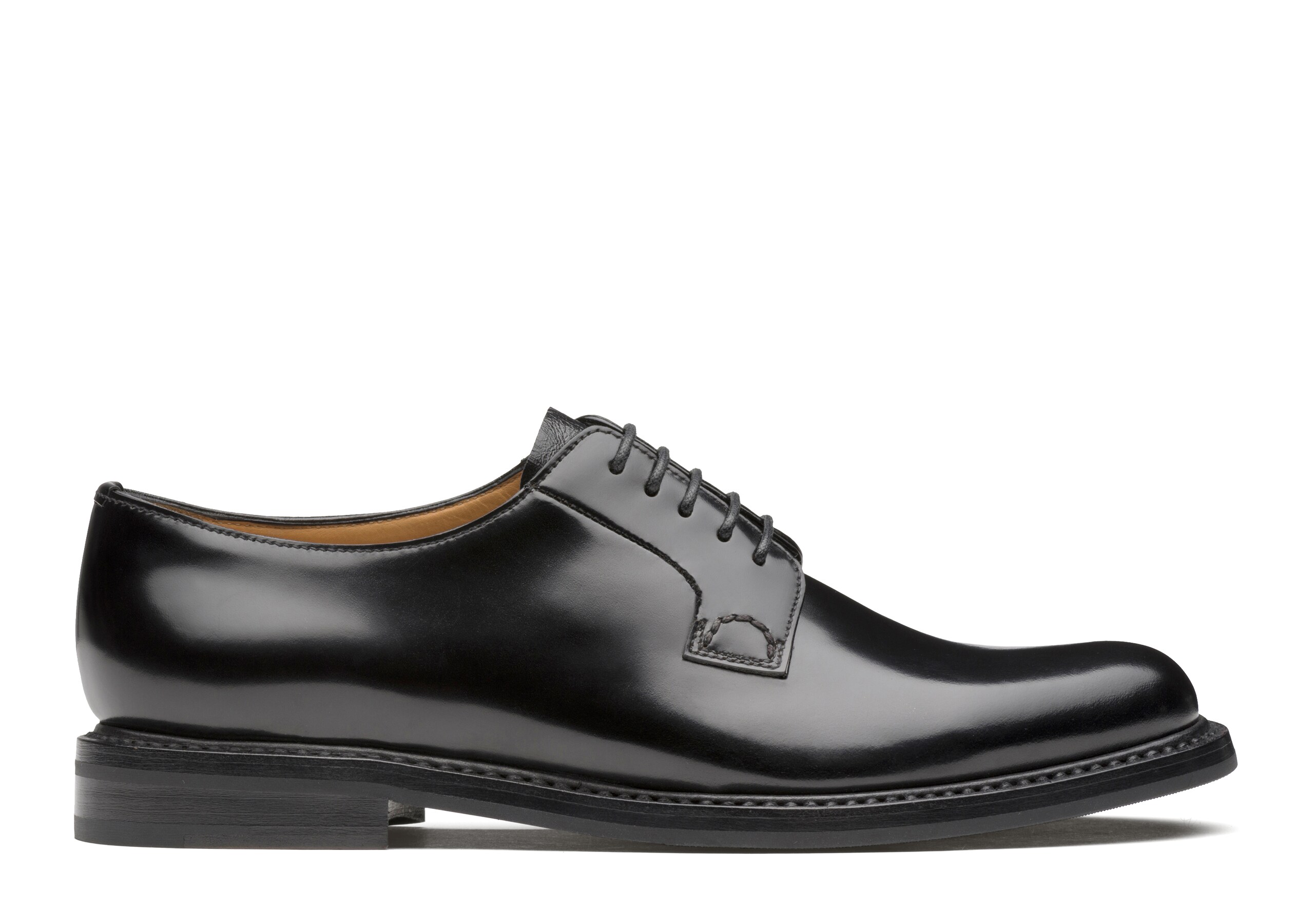 Shannon 2 wr Church's Brushed calfskin Derby lace-ups Black