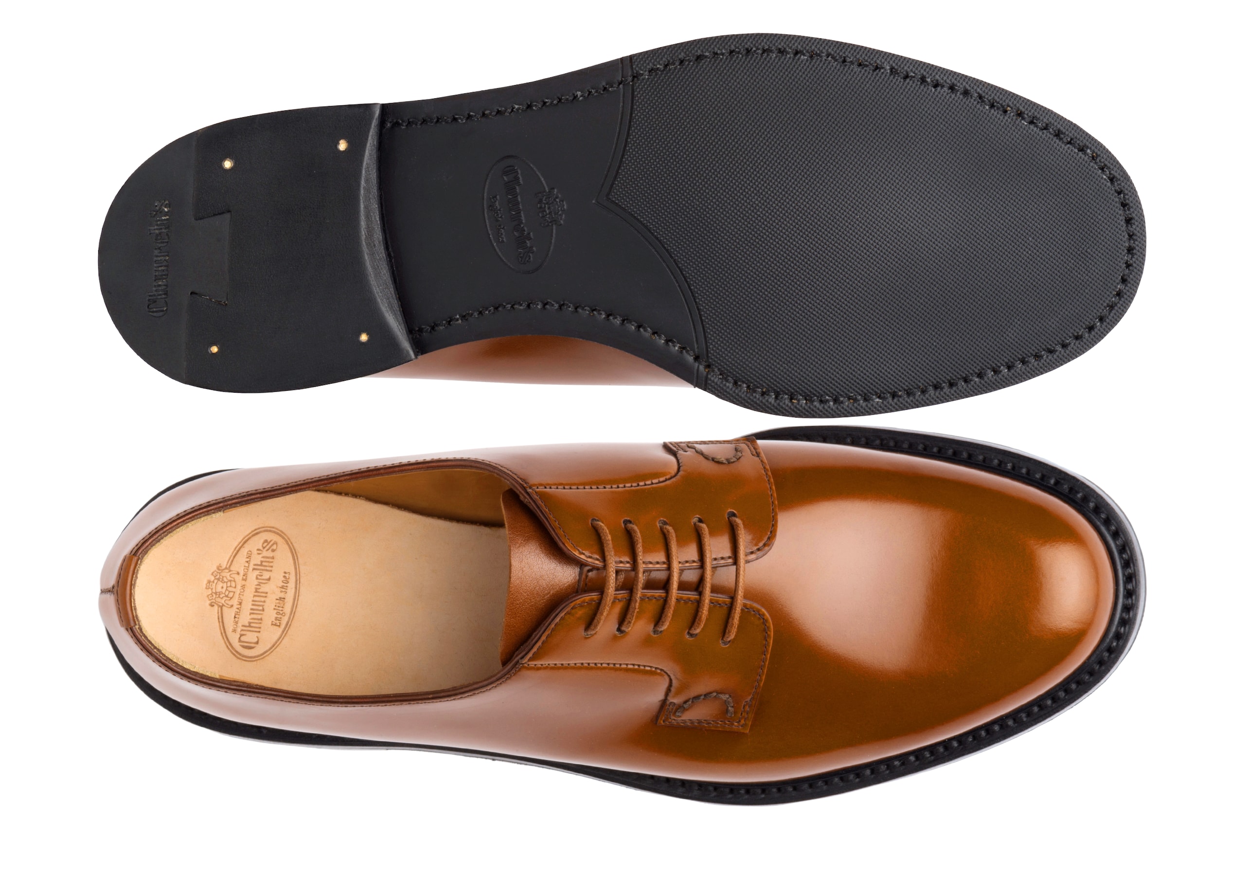 Shannon 2 wr Church's Brushed calfskin Derby lace-ups Brown