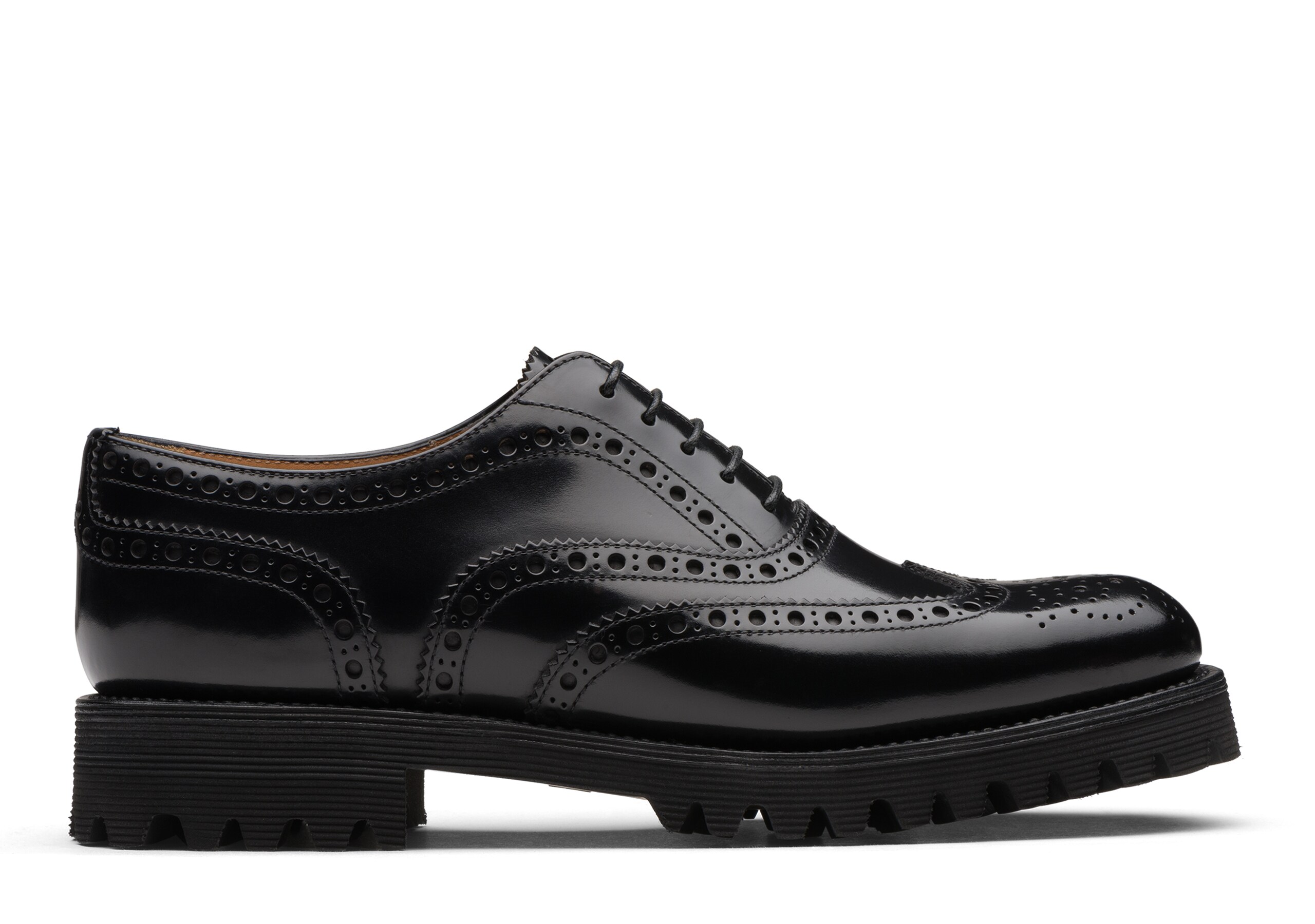 tjenestemænd Arthur Conan Doyle Sjov Carla Polished Binder Oxford Brogue Black | Church's