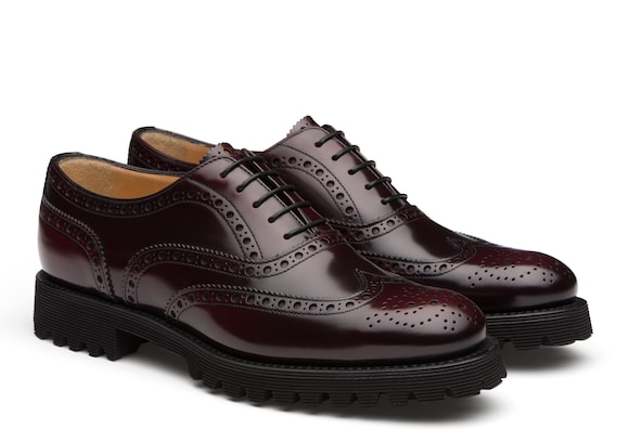 Church's  Polished Binder Oxford Brogue Burgundy