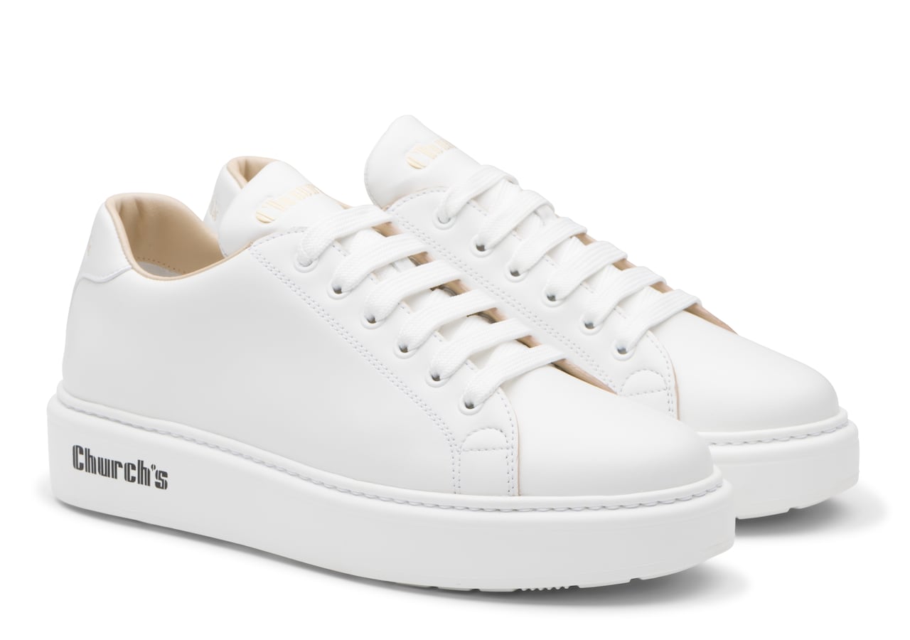 Mach 1 Calf Leather Classic Sneaker White | Church's