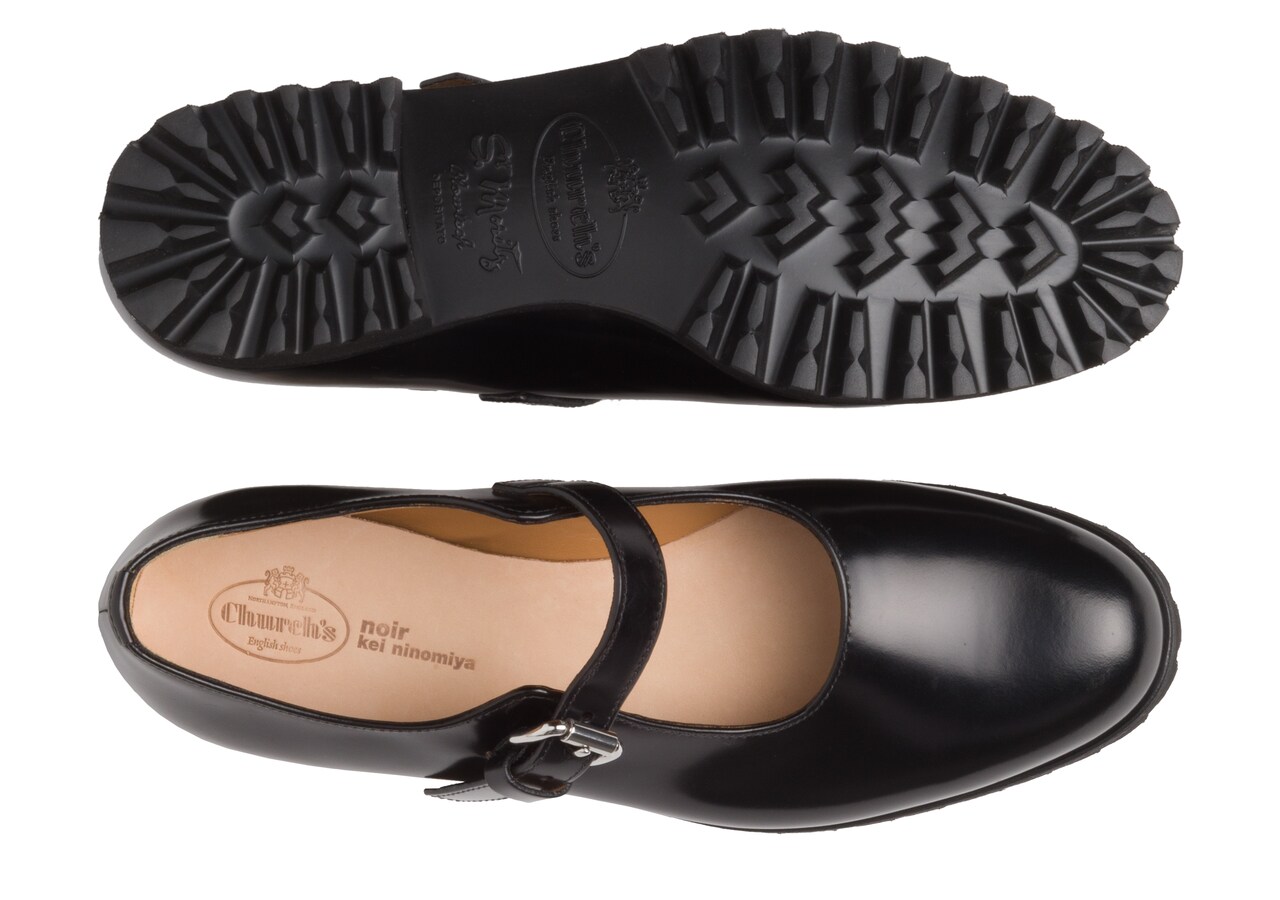 black church shoes