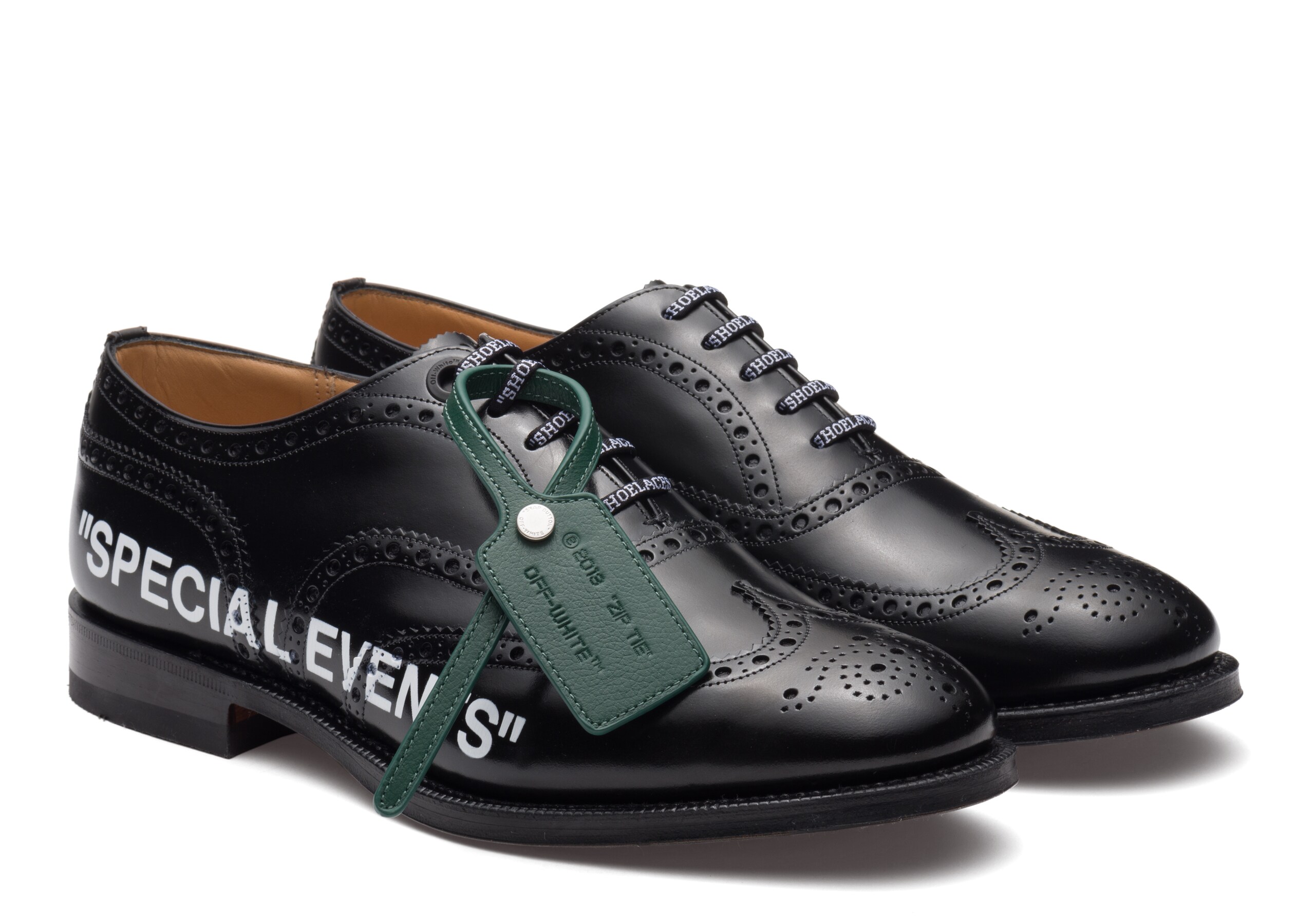 Burwood w o.w. Church's Polished Binder Oxford Brogue Black