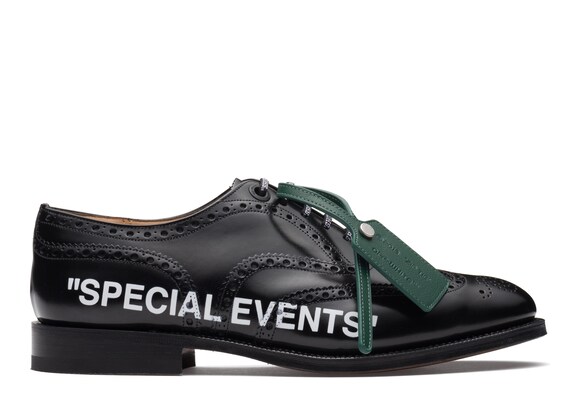 Church's Burwood w o.w. Polished Binder Oxford Brogue Black