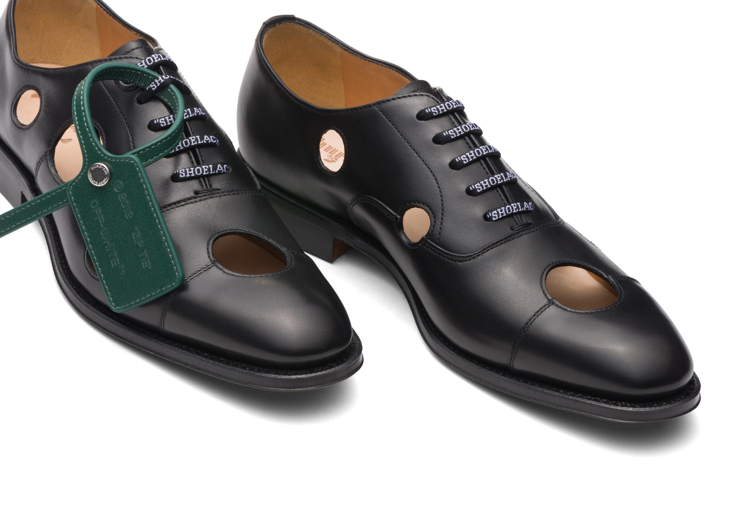 Consul meteor w Church's Oxford en Cuir de Veau Noir