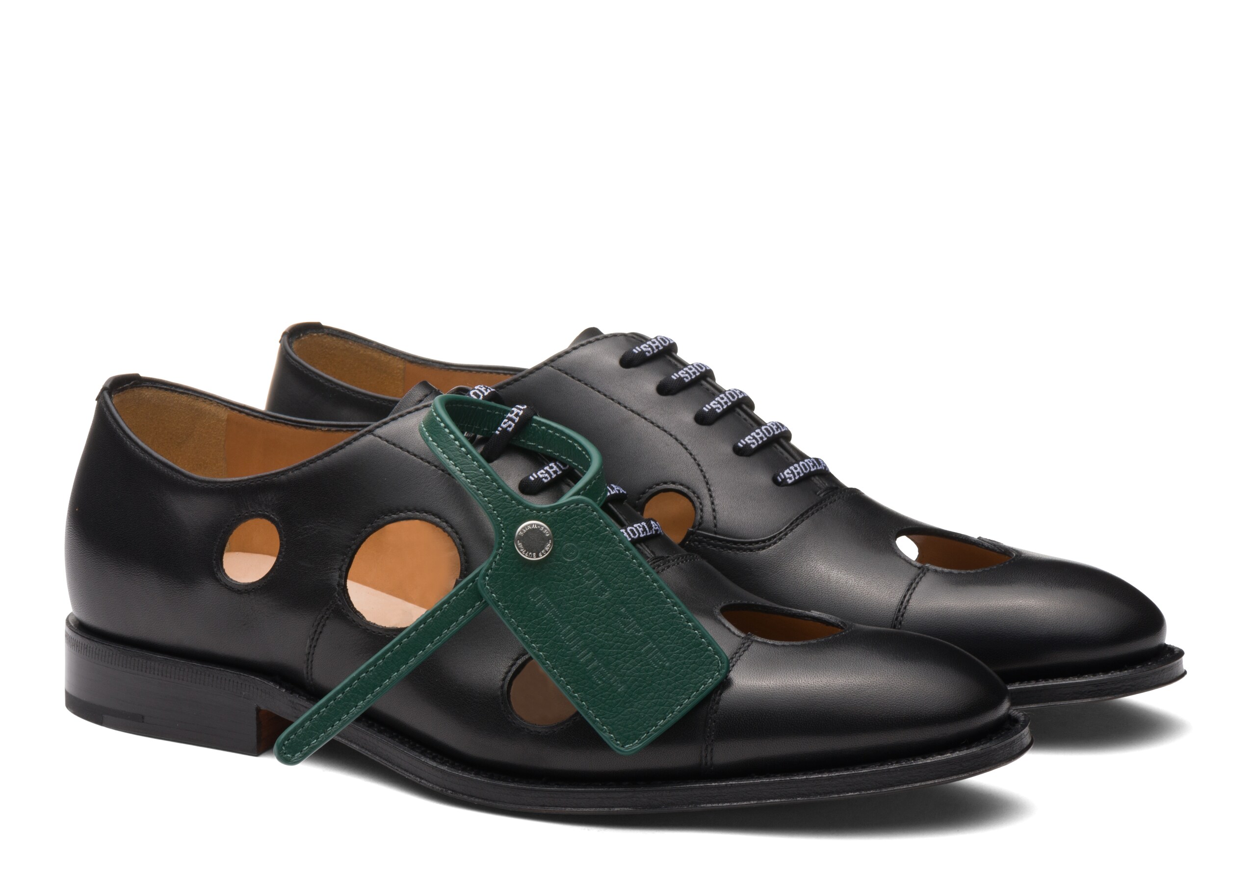 Consul meteor w Church's Oxford en Cuir de Veau Noir