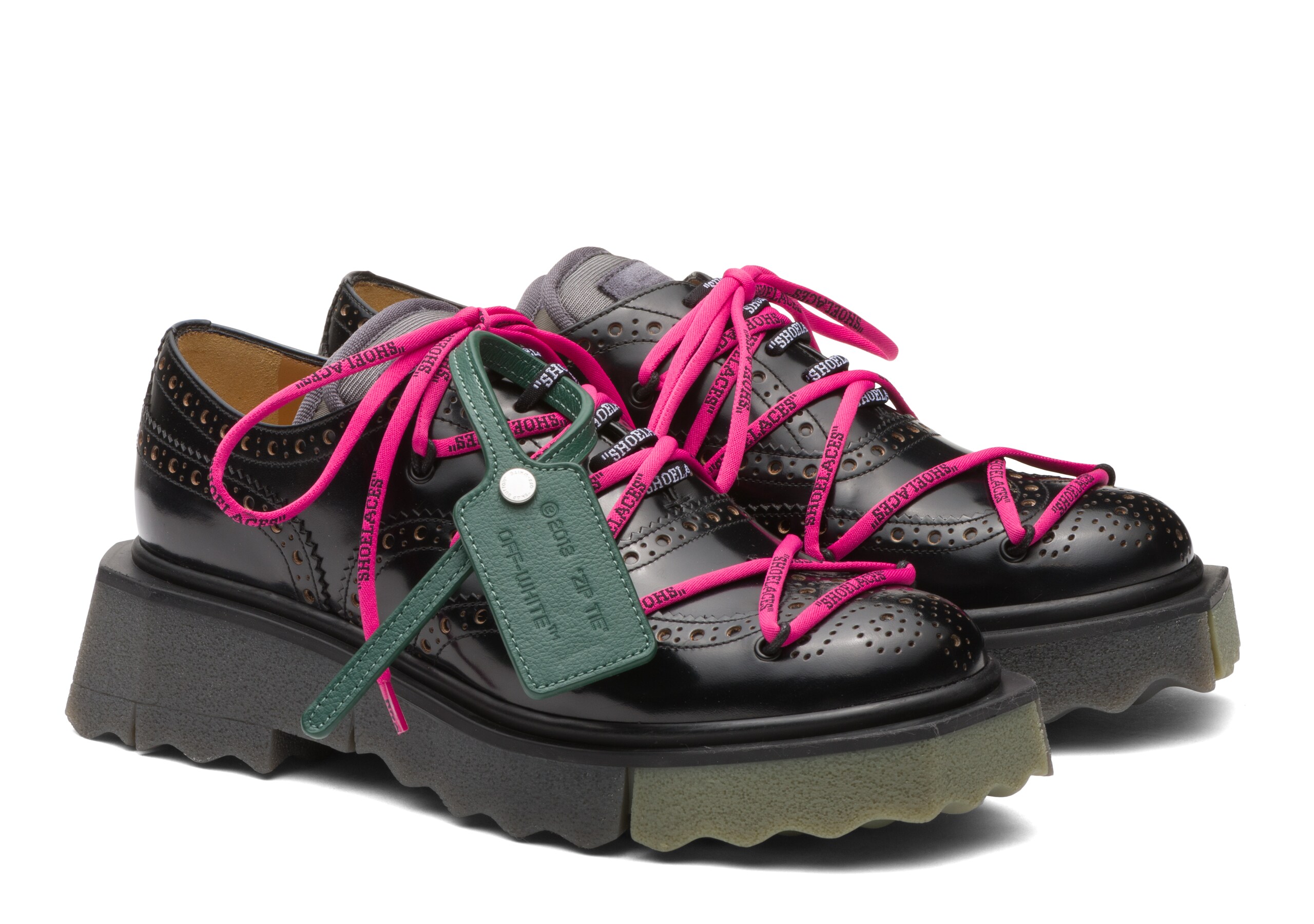 Burwood foam w Church's Polished Binder Oxford Brogue Black Black