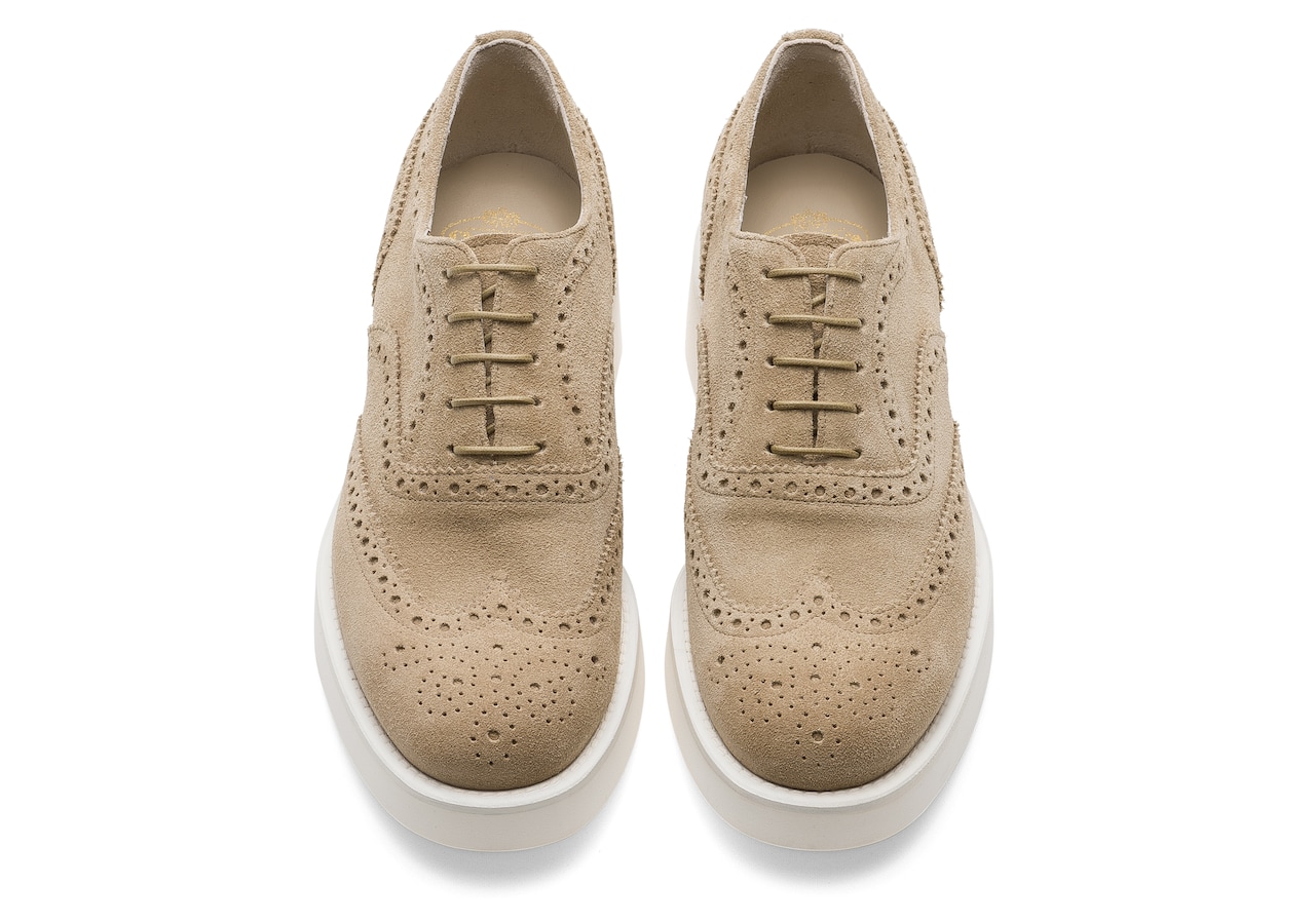 Women's Suede Oxford Neutral Church's