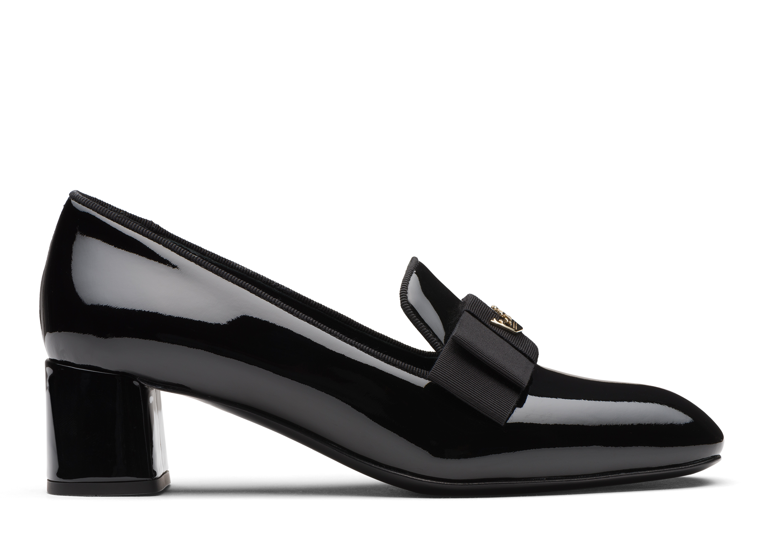 Patent Heeled Loafer