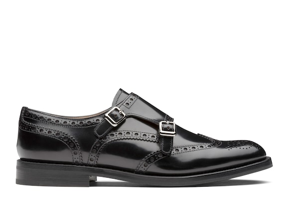 Church's Lana r Brushed-leather lace-ups Black