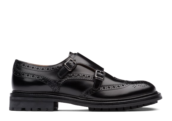 Church's true Rois Calf Leather Monk Brogue ブラック