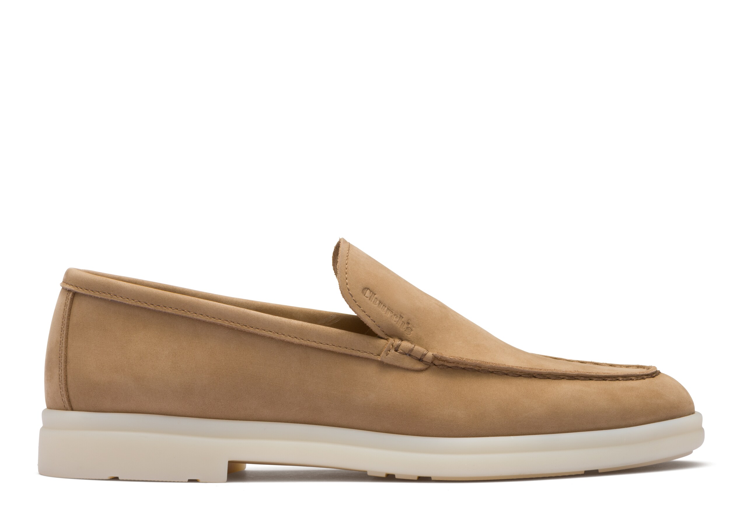 Lyn Church's Nubuck Loafer Neutral
