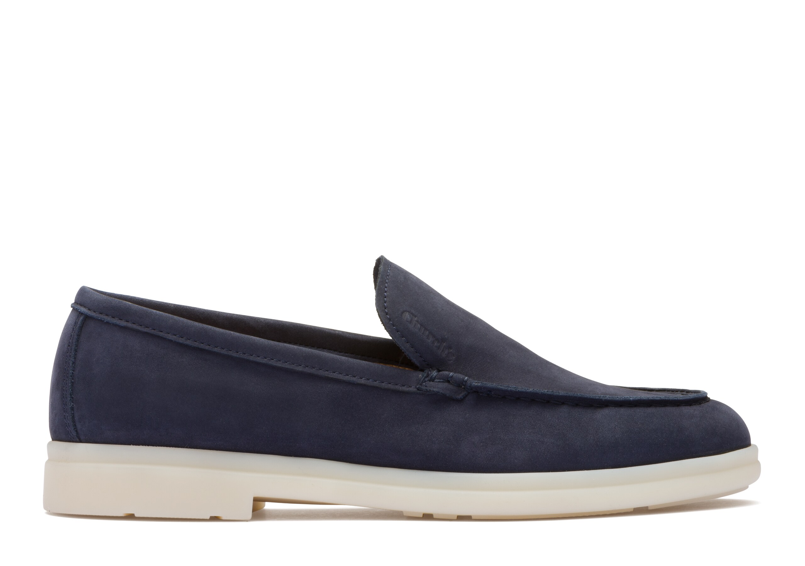 Lyn Church's Nubuck Loafer Blue