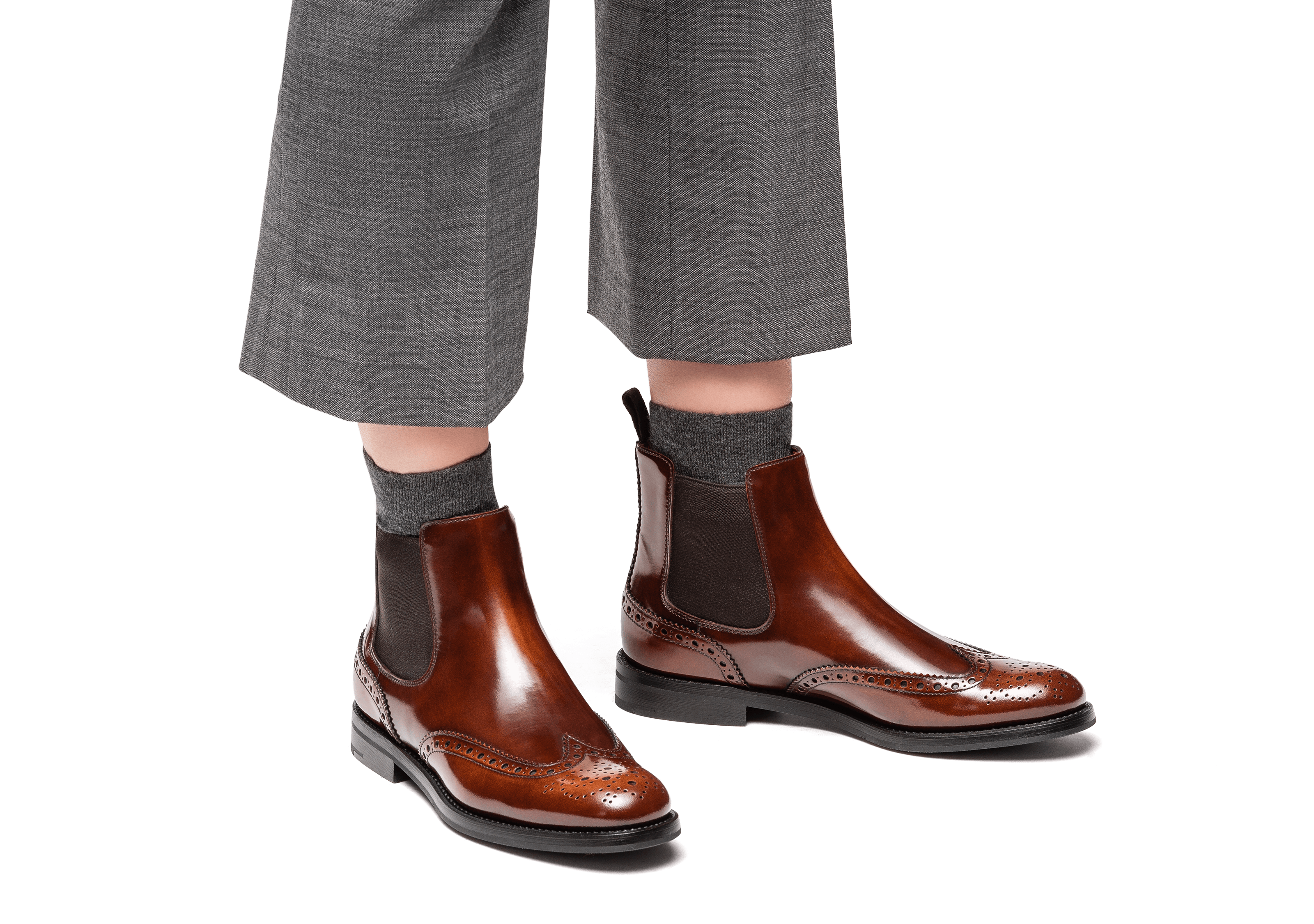 Brogue Chelsea Boot 