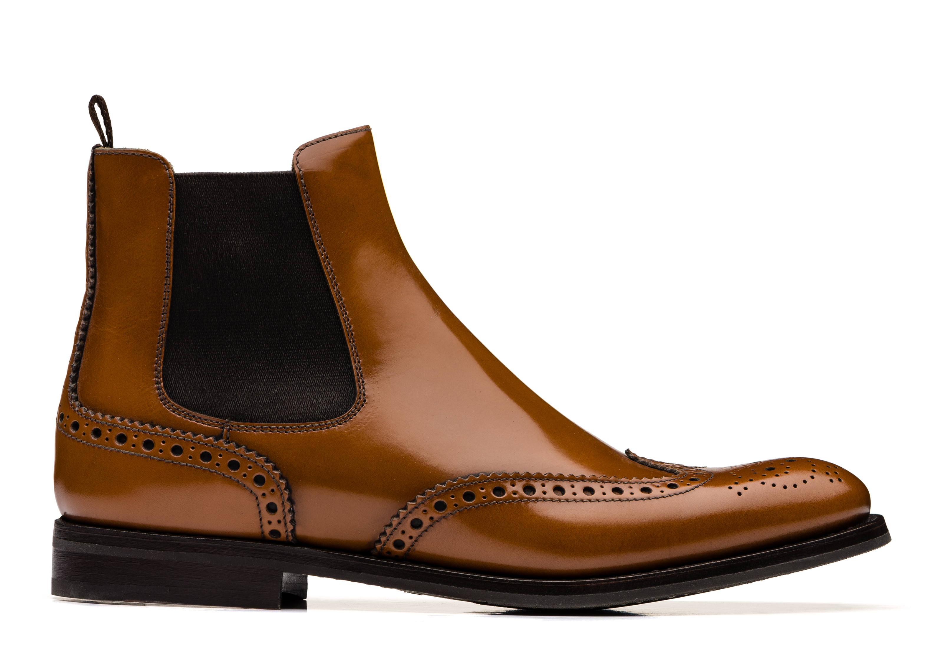 blind sided wingtip oxford boot