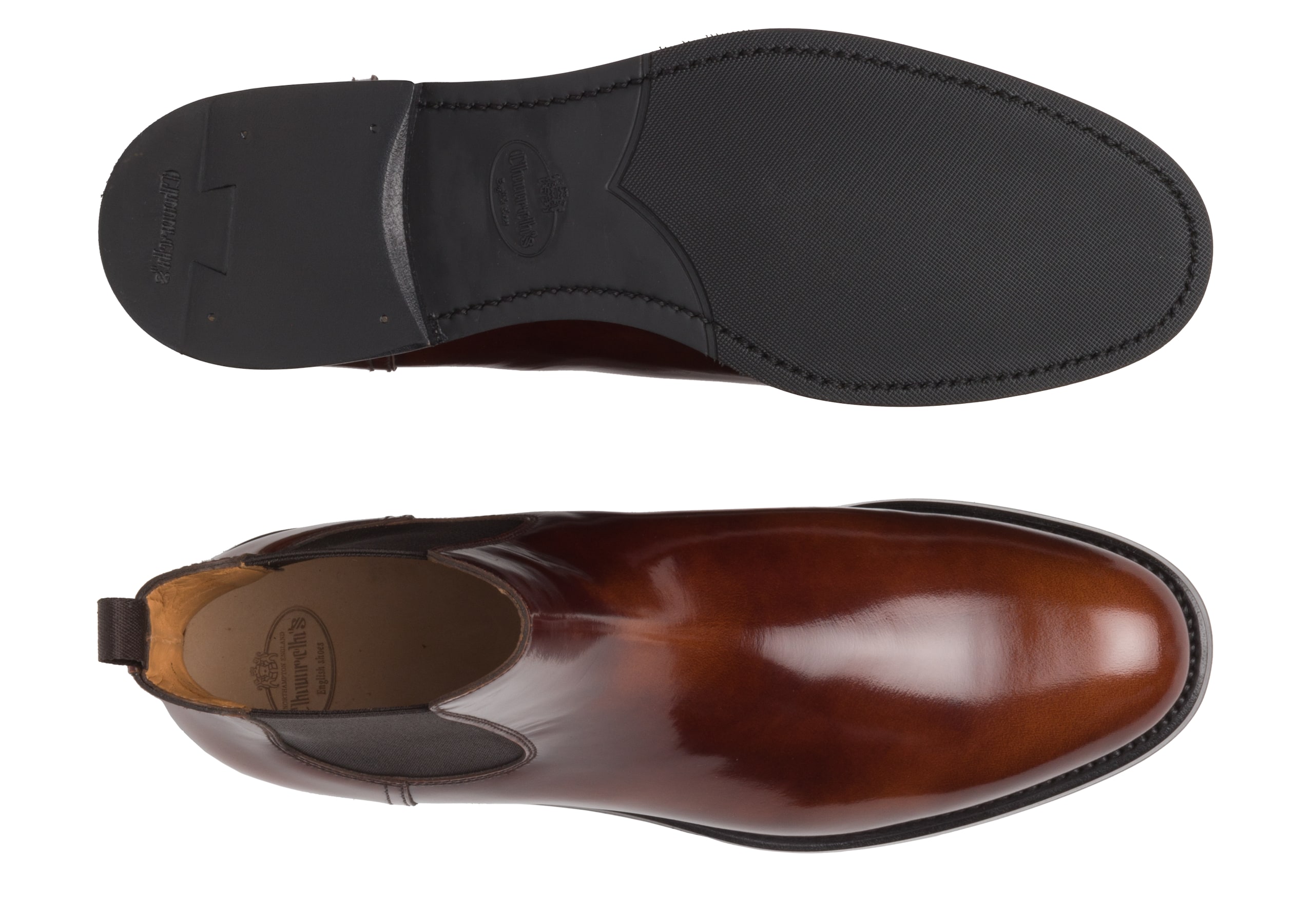 Monmouth wg Church's Bookbinder Fume Chelsea Boot Brown