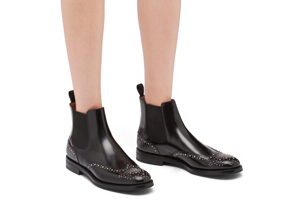 Church's  Polished Binder Chelsea Boot Stud Black