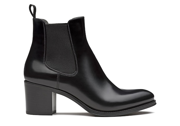 Church's  Polished Fumè Heeled Boot Black